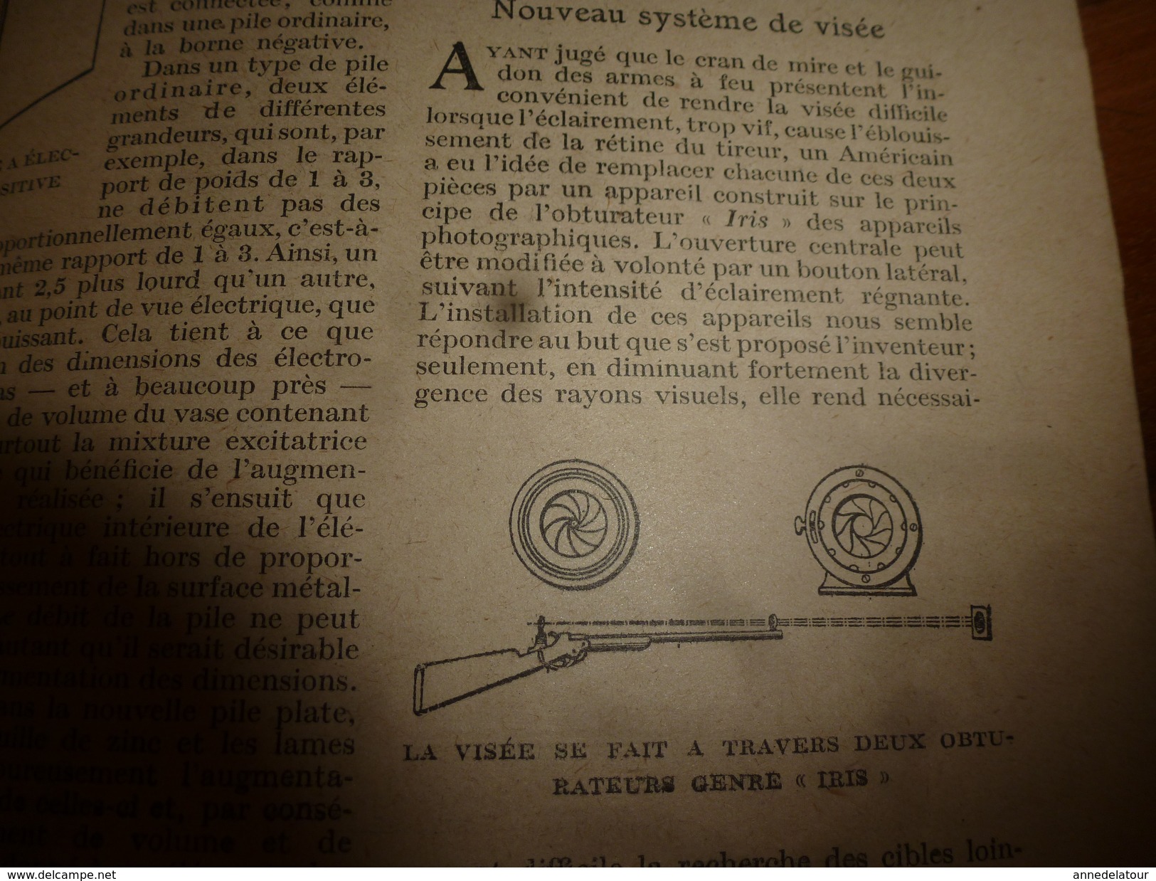 1917 LSELV :Les a-cotés de la science (Fusil à visée indirecte,canon sans-recul pour avions, faire un thé parfait ,etc)