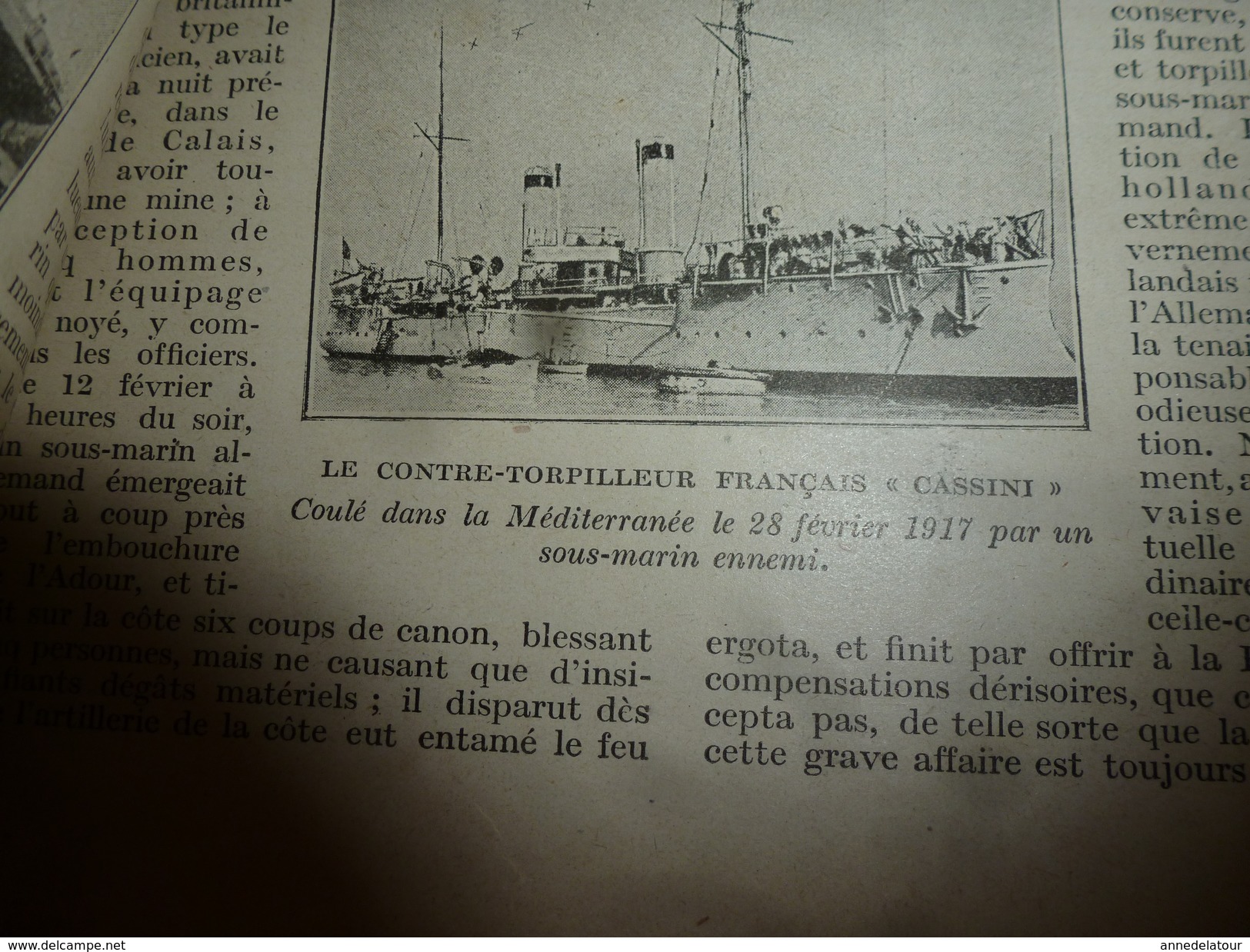 1917 LSELV :Etat De Guerre Déclaré Entre Les USA Et Allemagne; Eclairage Des Trains Des Chemins De Fer(par Paul Vignat) - Spoorweg