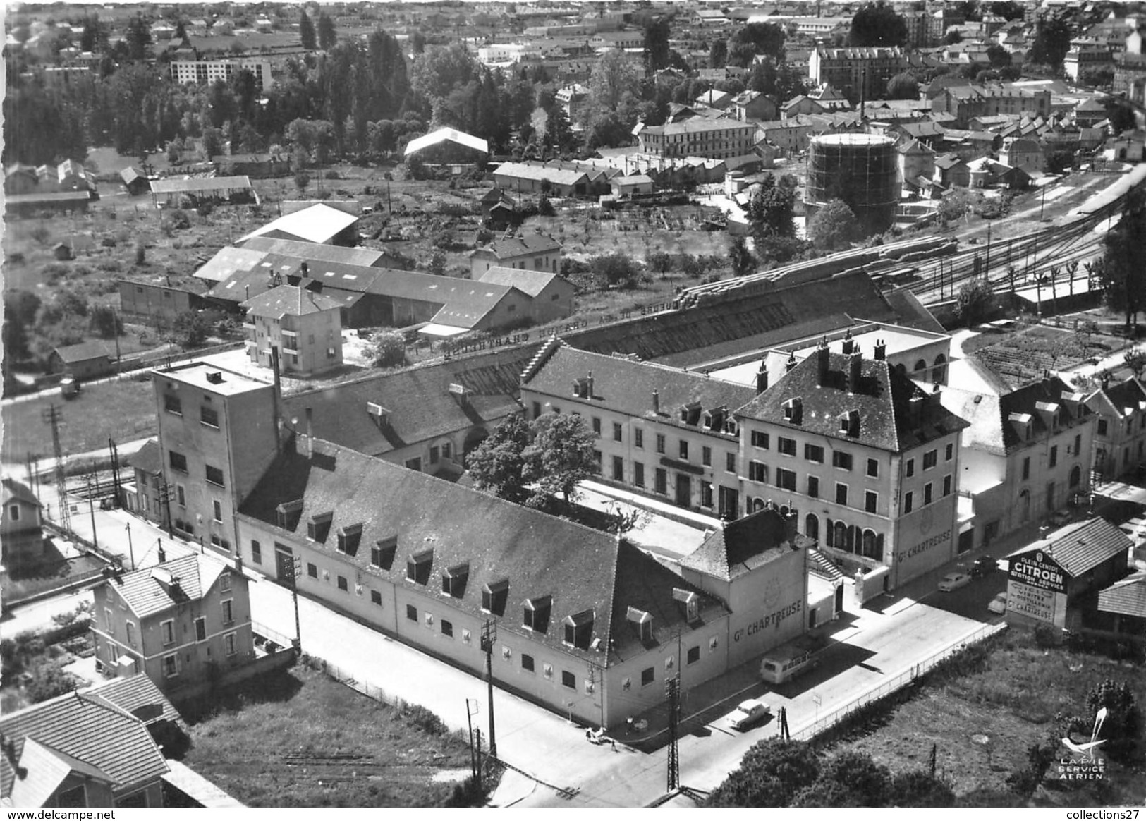 38-VOIRON-LA DISTILLERIE DE LA GRANDE CHARTREUSE - Voiron