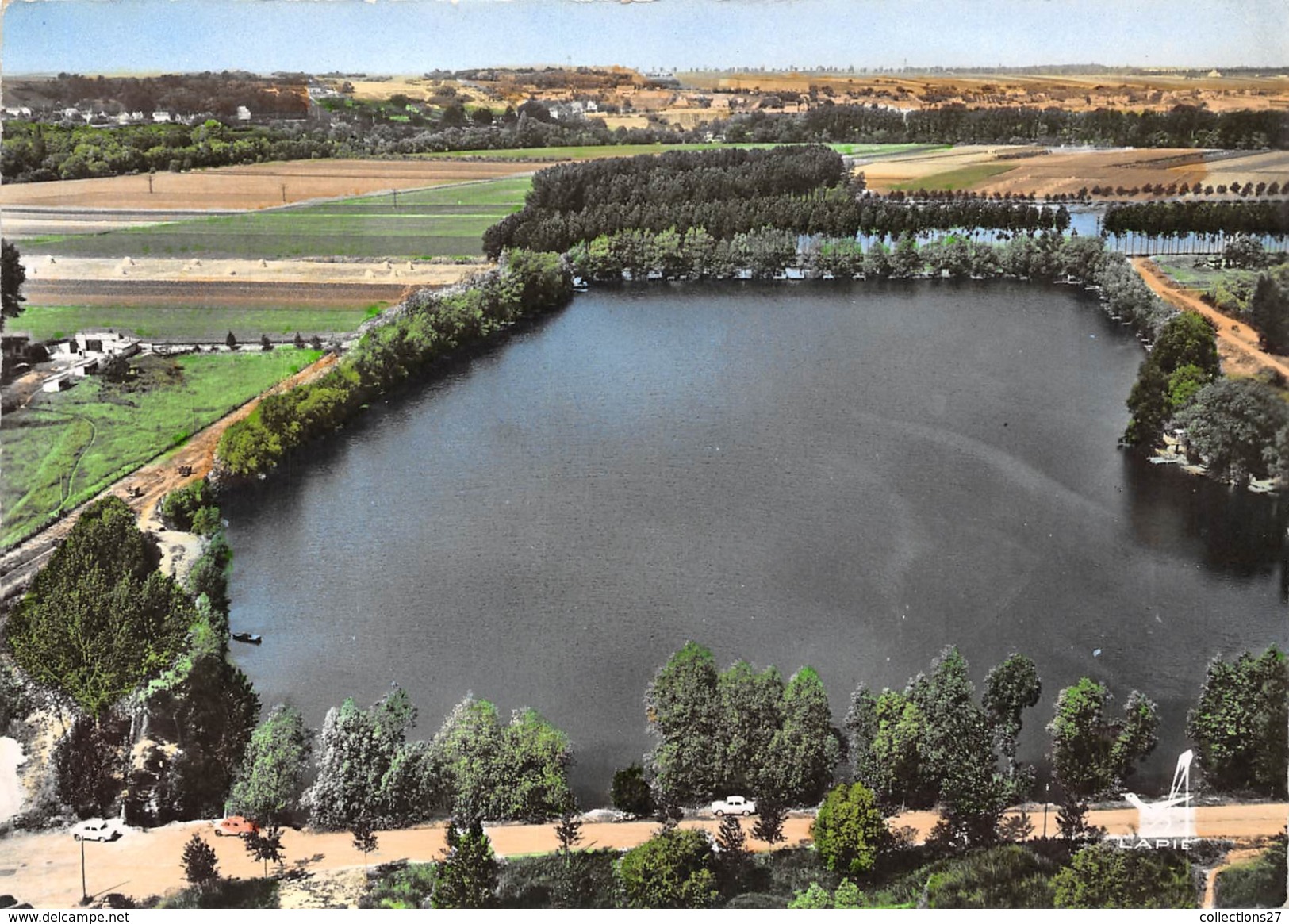 95-NEUVILLE-SUR-OISE- LES ETANGS, VUE DU CIEL - Neuville-sur-Oise