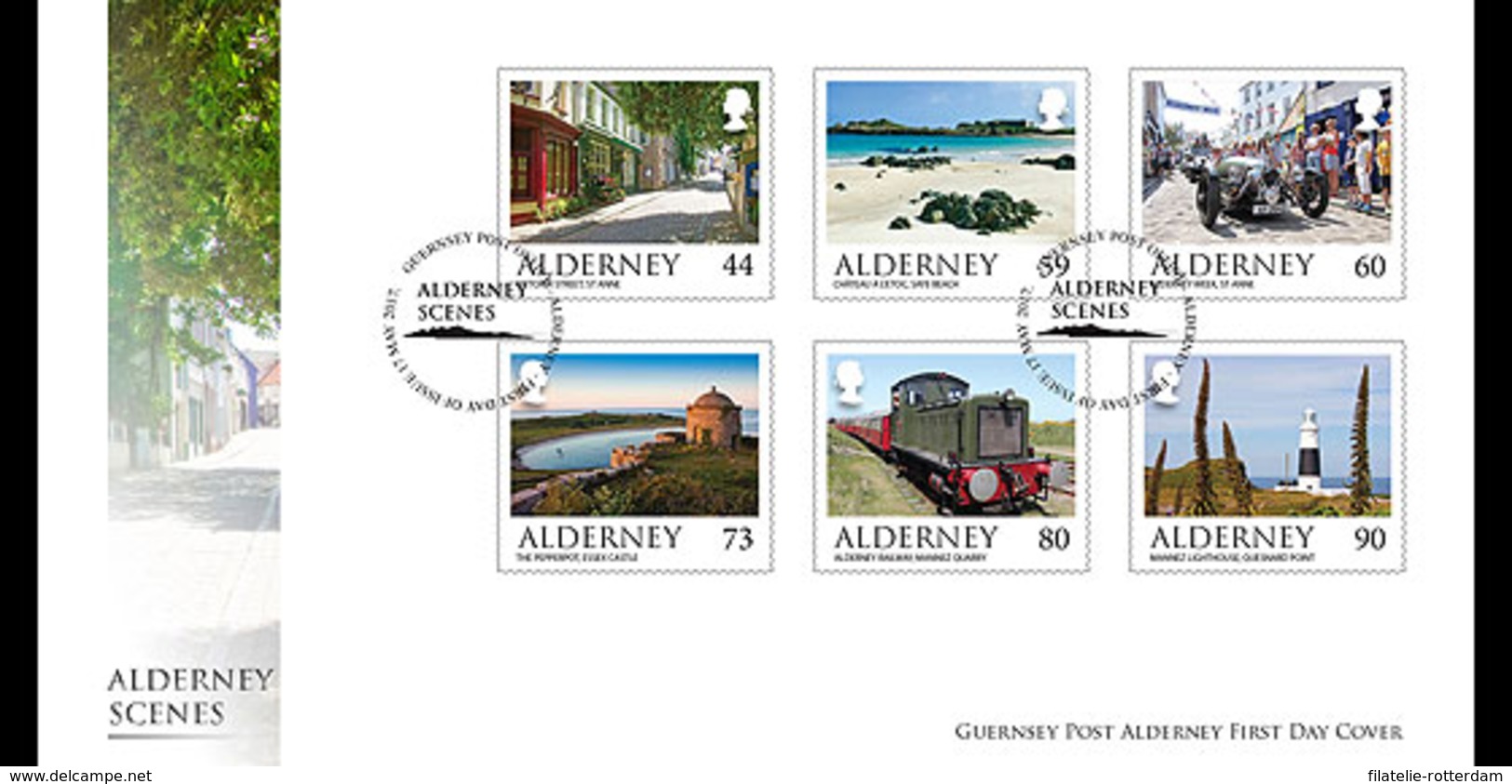 Alderney - Postfris / MNH - FDC Landschappen 2017 - Alderney