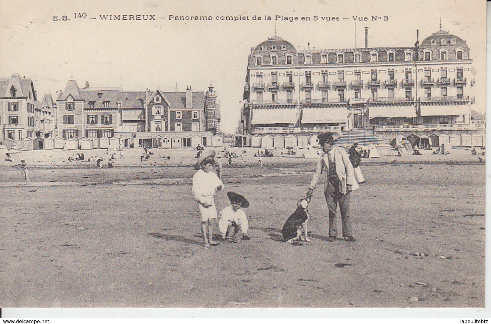 WIMEREUX - Panorama Complet De La Plage  PRIX FIXE - Autres & Non Classés