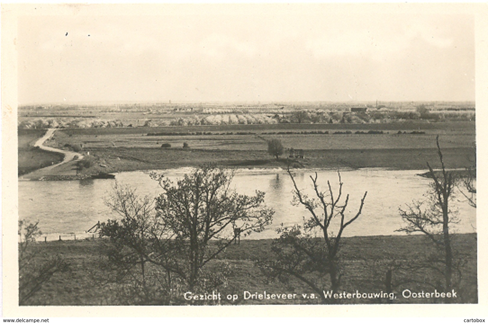 Oosterbeek, Gezicht Op Drielseveer V.a. Westerbebouwing - Oosterbeek