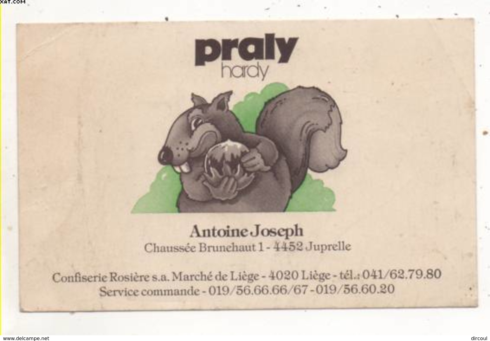 35663  -   Juprelle   Praly Hardy   Pub  Confiserie - Juprelle