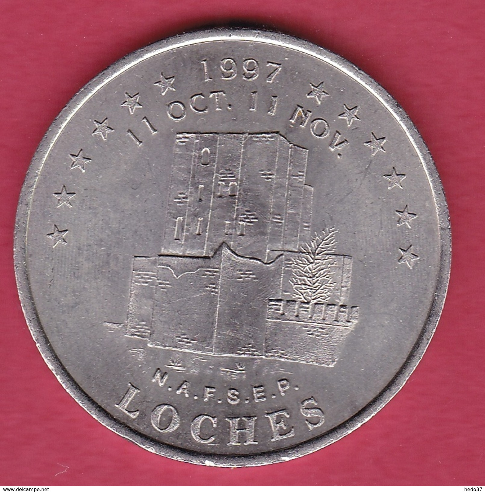 France - Loches - 2 Euro - 1997 - Euros Des Villes