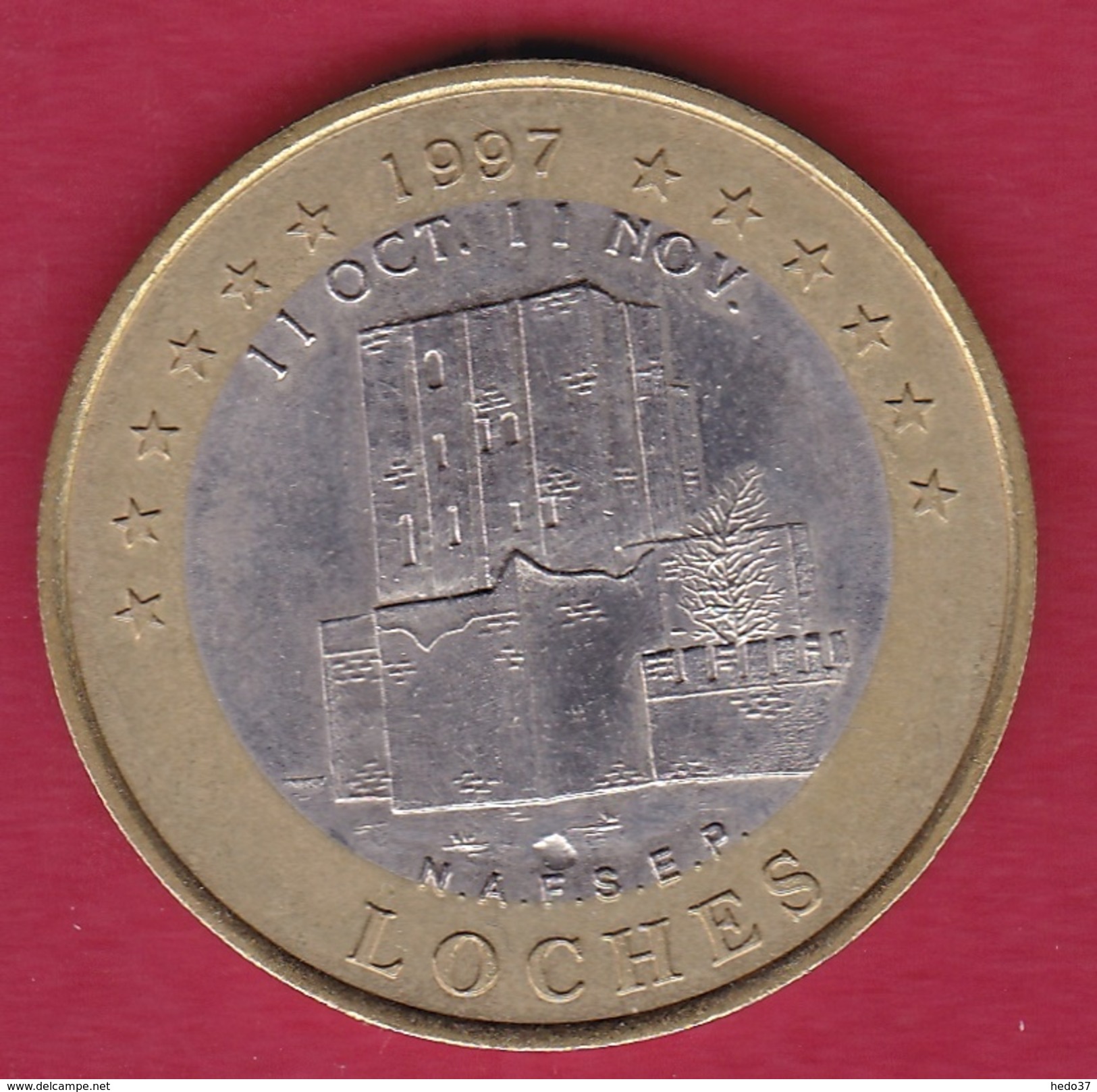 France - Loches - 10 Euro - 1997 - Euros Des Villes