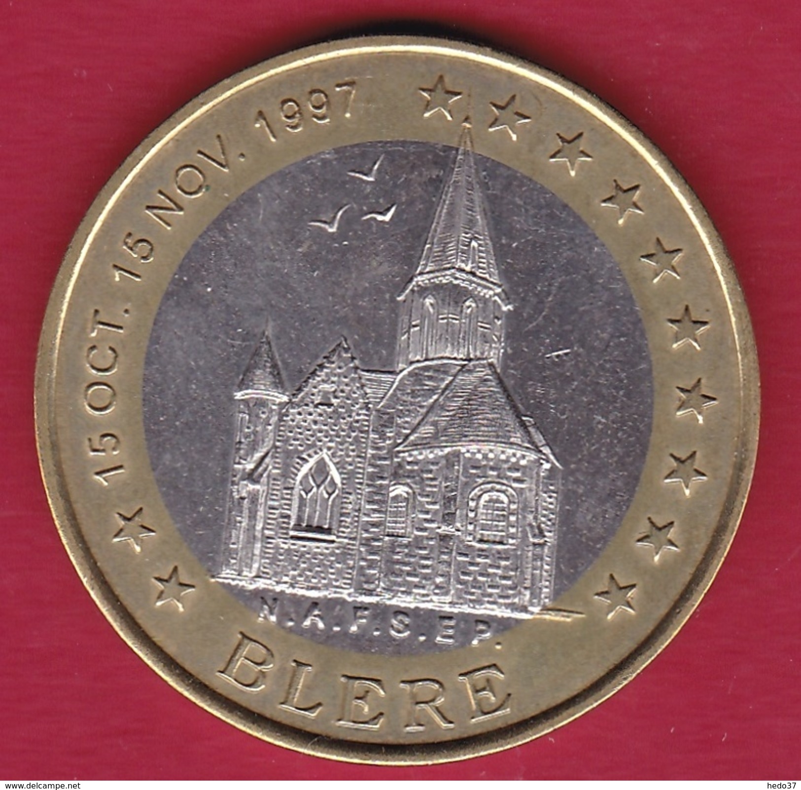 France - Bléré - 10 Euro - 1997 - Euros Des Villes