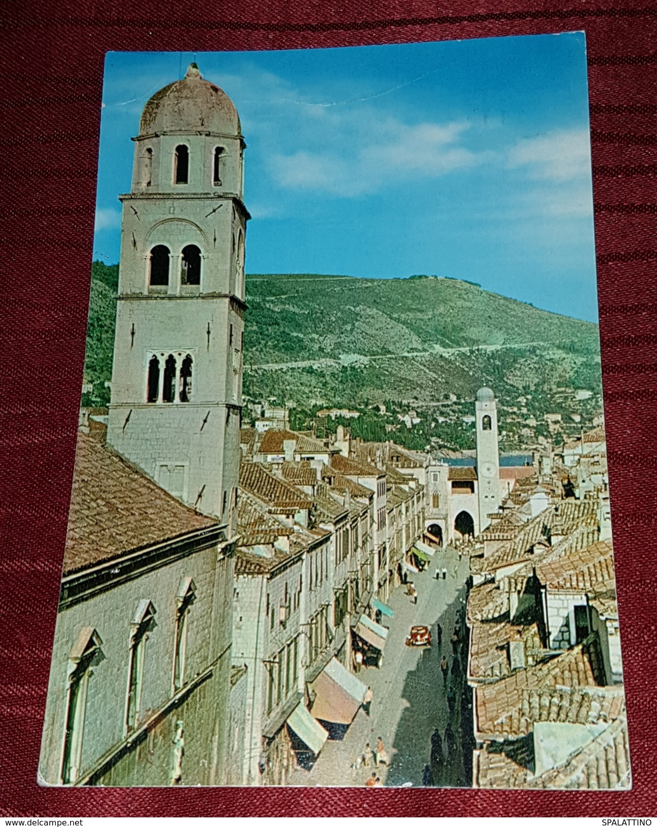 DUBROVNIK, RAGUSA- STRADUN, CROATIA, ORIGINAL OLD POSTCARD - Croatia