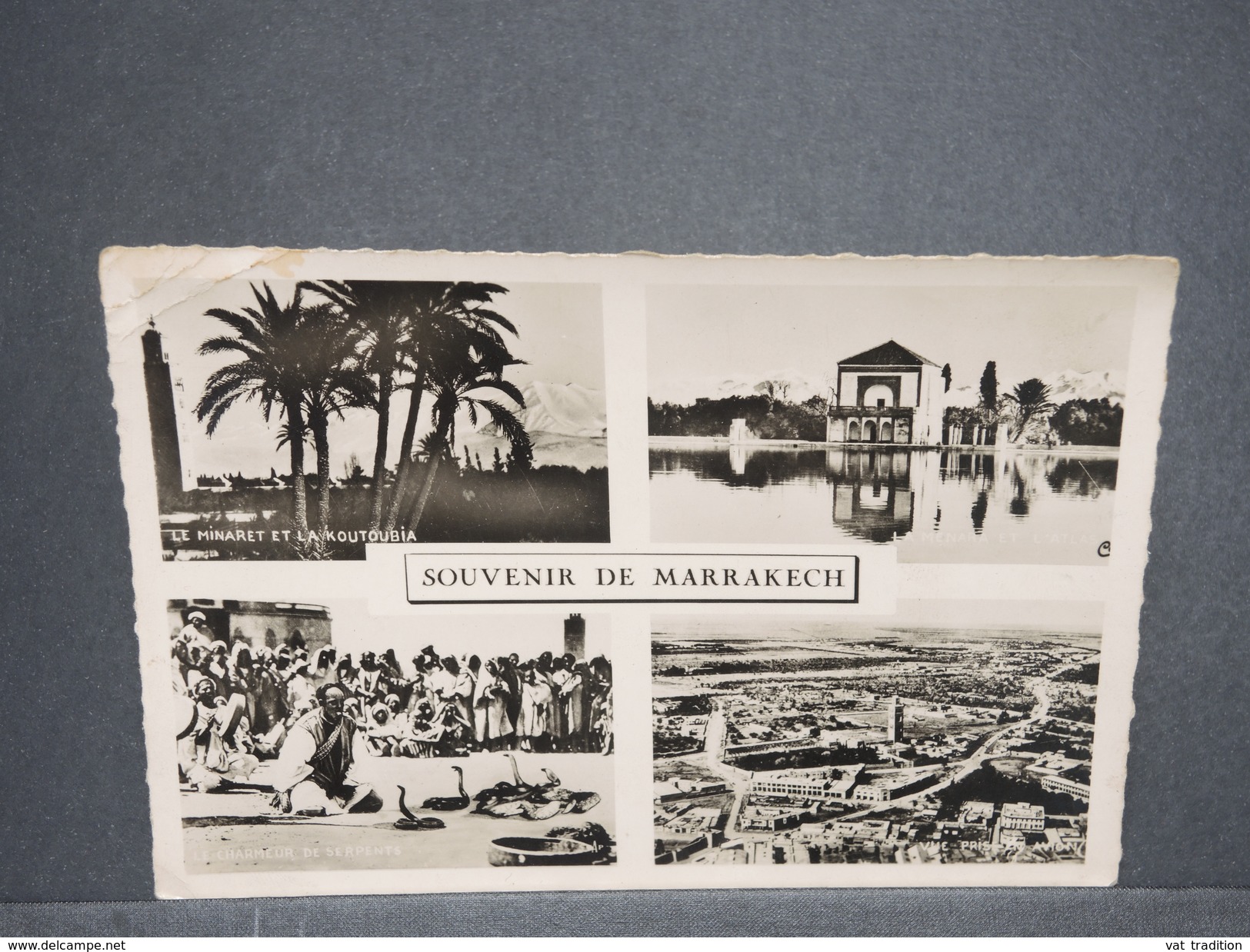 MAROC - Carte Postale Multiple Vues De Marrakech , Voyagé En 1956 - L 7547 - Marrakech