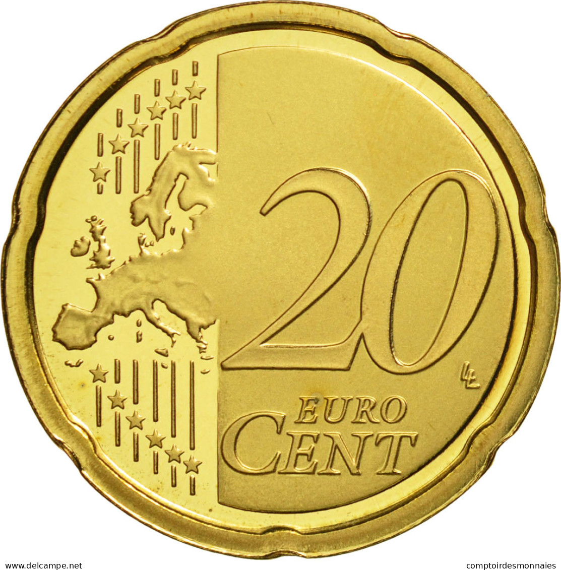 Cité Du Vatican, 20 Euro Cent, 2009, SPL, Laiton, KM:386 - Vaticano