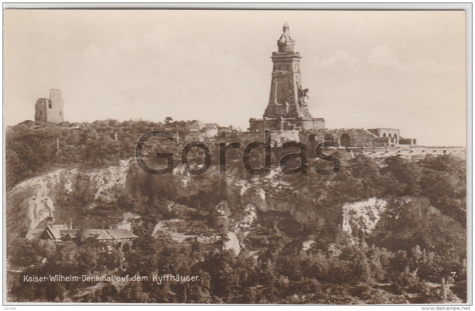 Germany - Kyffhauser - Kaiser Wilhelm Denkmal - Kyffhäuser