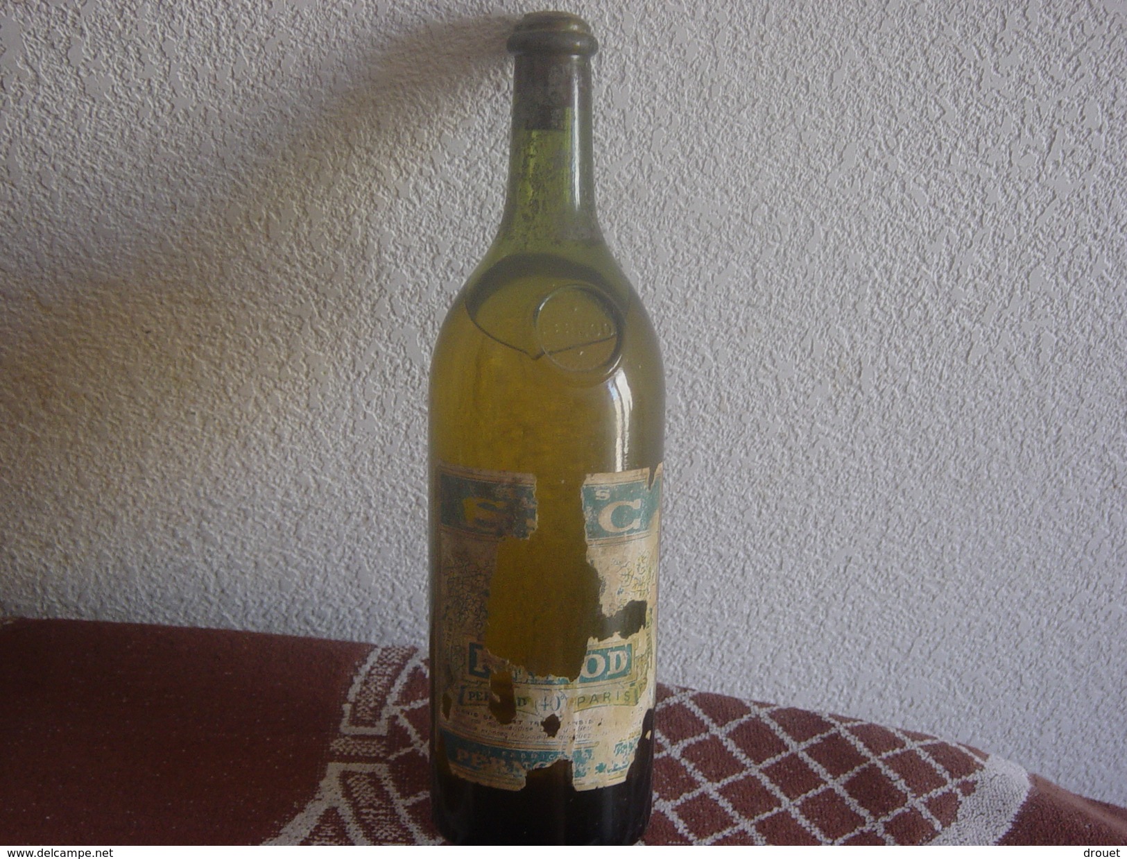 BOUTEILLE ANCIENNE PERNOD PLEINE - PONTARLIER - PARIS - Spirituosen