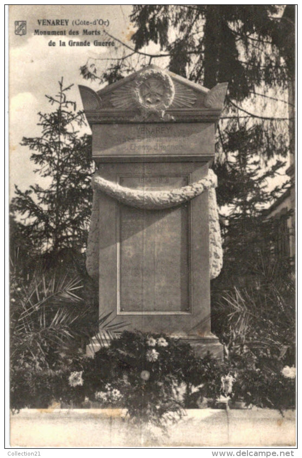 VENAREY LES LAUMES ... MONUMENT AUX MORTS - Venarey Les Laumes