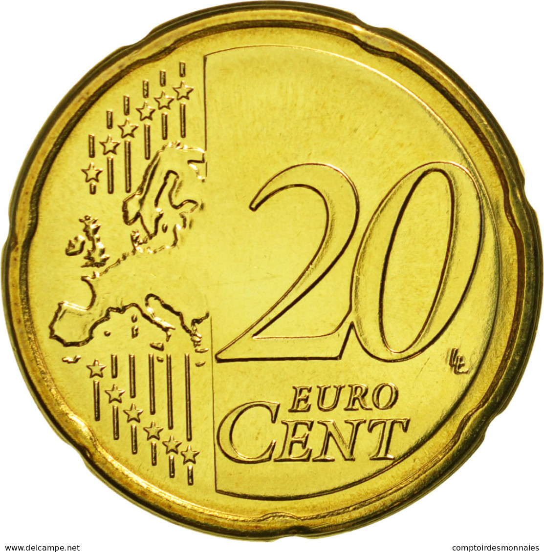 Malte, 20 Euro Cent, 2011, SPL, Laiton, KM:129 - Malte