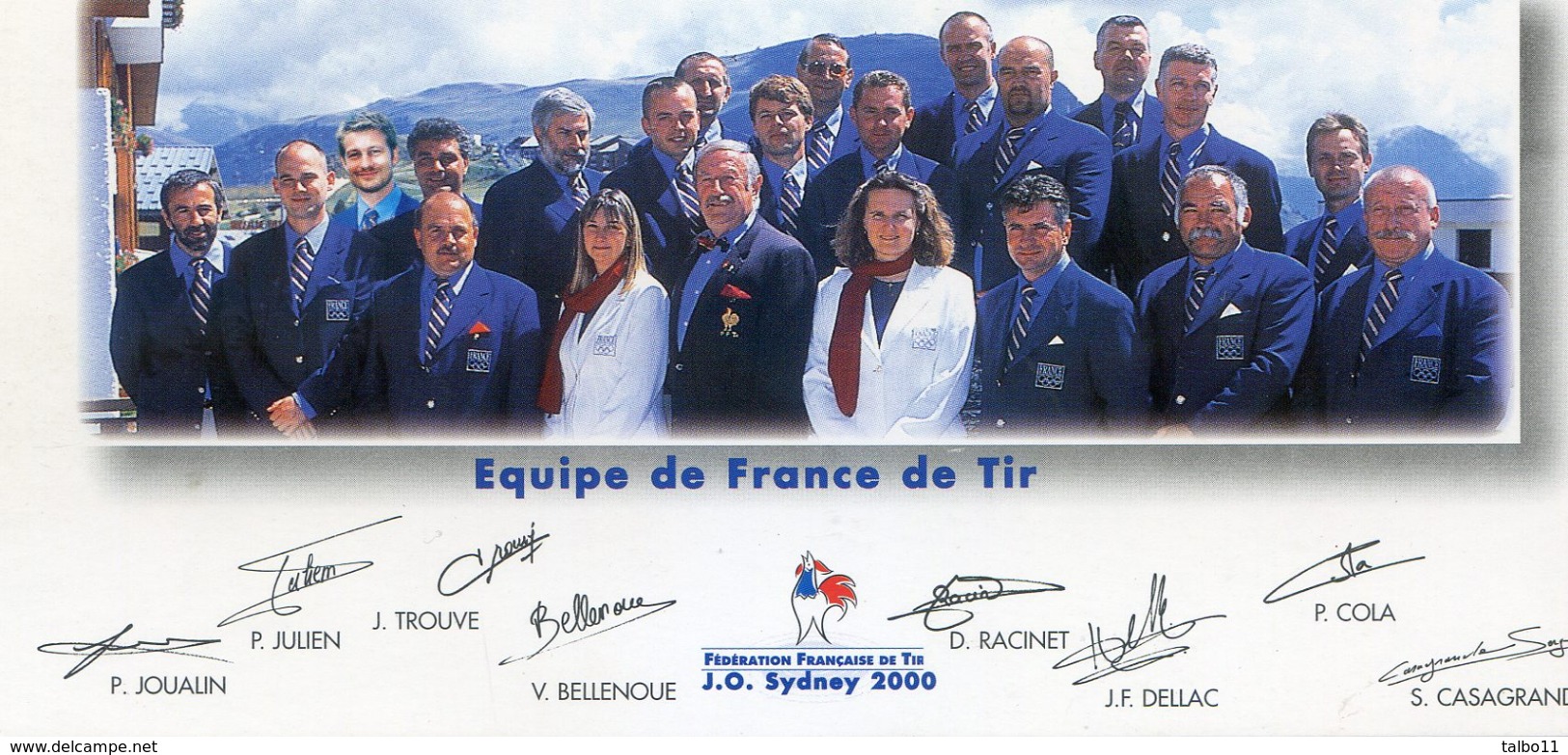 Jeux De Sydney - Equipe De France De Tir - Waffenschiessen