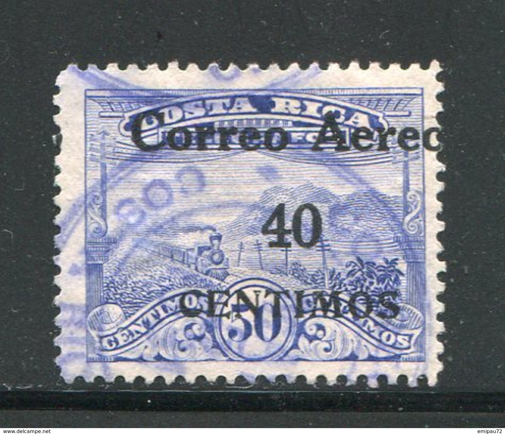 COSTA RICA- P.A Y&T N°8- Oblitéré - Costa Rica