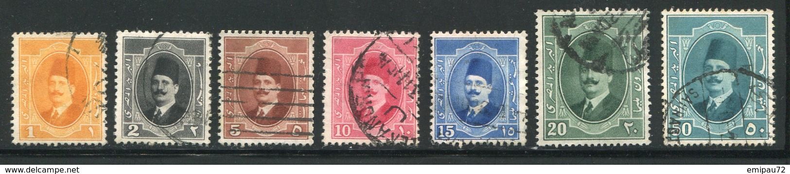 EGYPTE- Divers Timbres Oblitérés De 1923-24 - Used Stamps