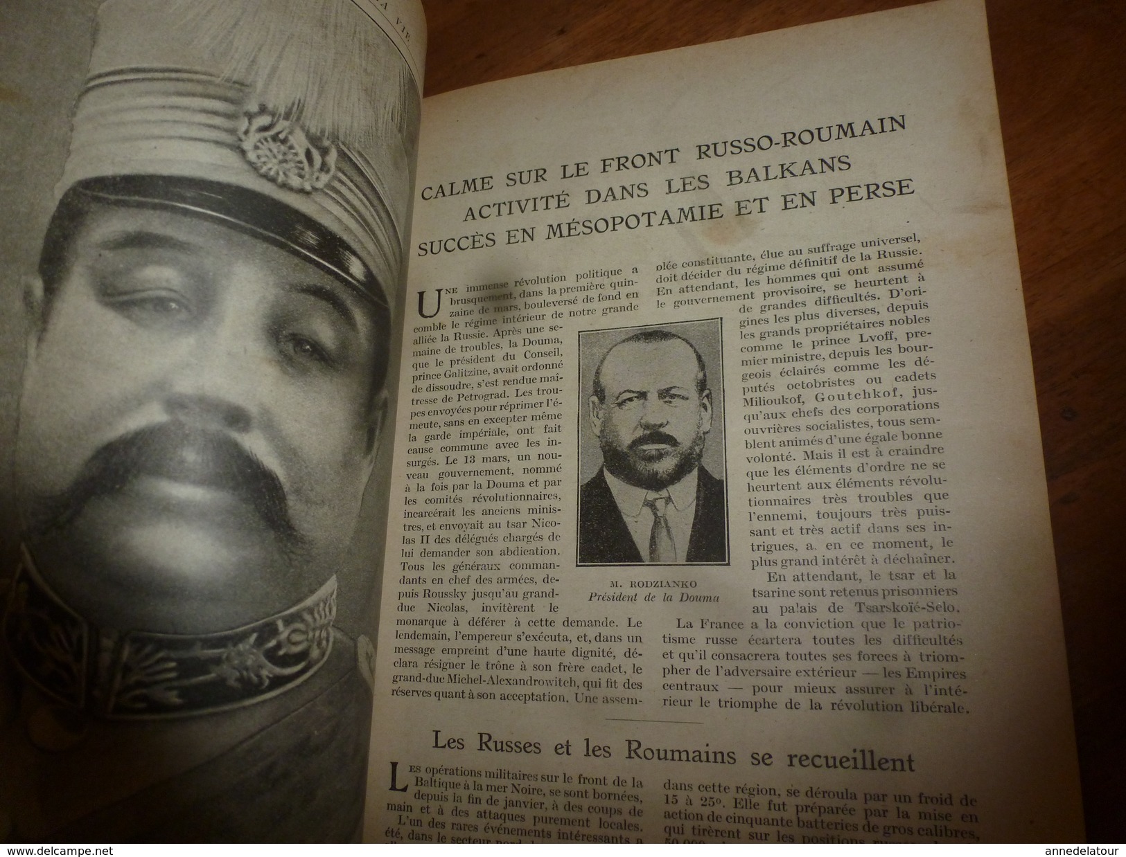 1917 LSELV :L'esprit seul peut-il guérir toutes les maladies ? (par le Dr Philipon); La retraite allemande