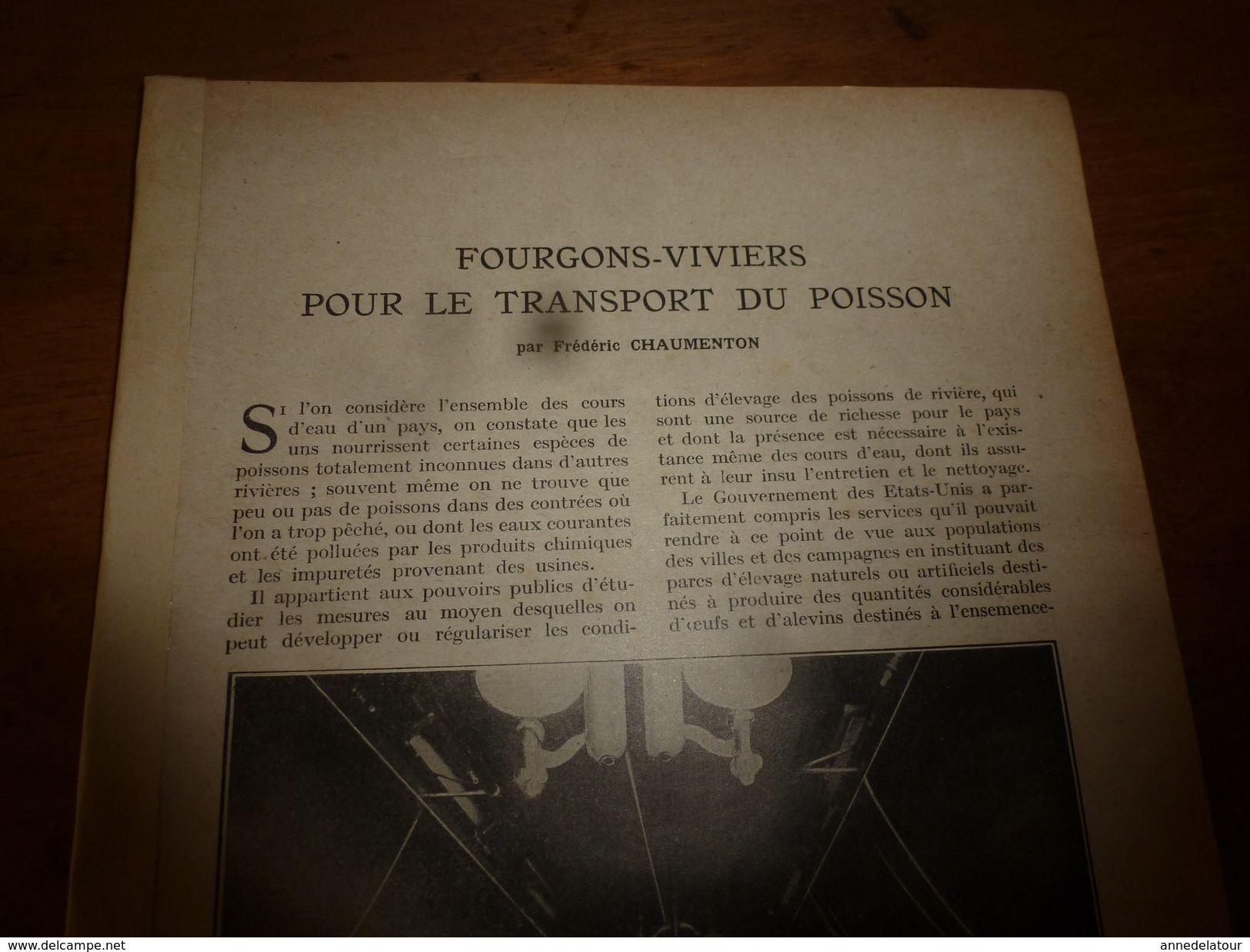 1917 LSELV :Fourgons-viviers Pour Transport Du Poisson(de Frédéric Chaumenton);Téléphonie Militaire(Isidor Recoulier) - Telefontechnik