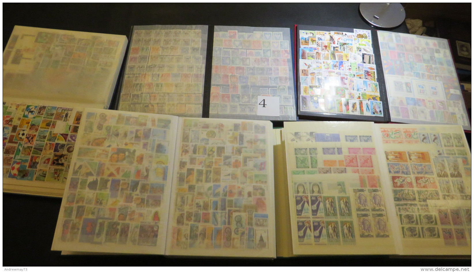 WORLD LARGE COLLECTION WITH OVER 11600 STAMPS - Collezioni (in Album)