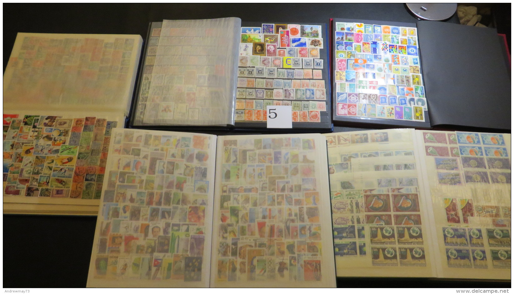 WORLD LARGE COLLECTION WITH OVER 11600 STAMPS