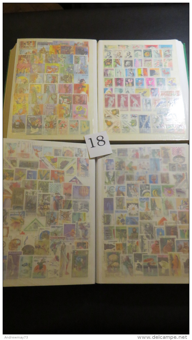 WORLD LARGE COLLECTION WITH OVER 11600 STAMPS