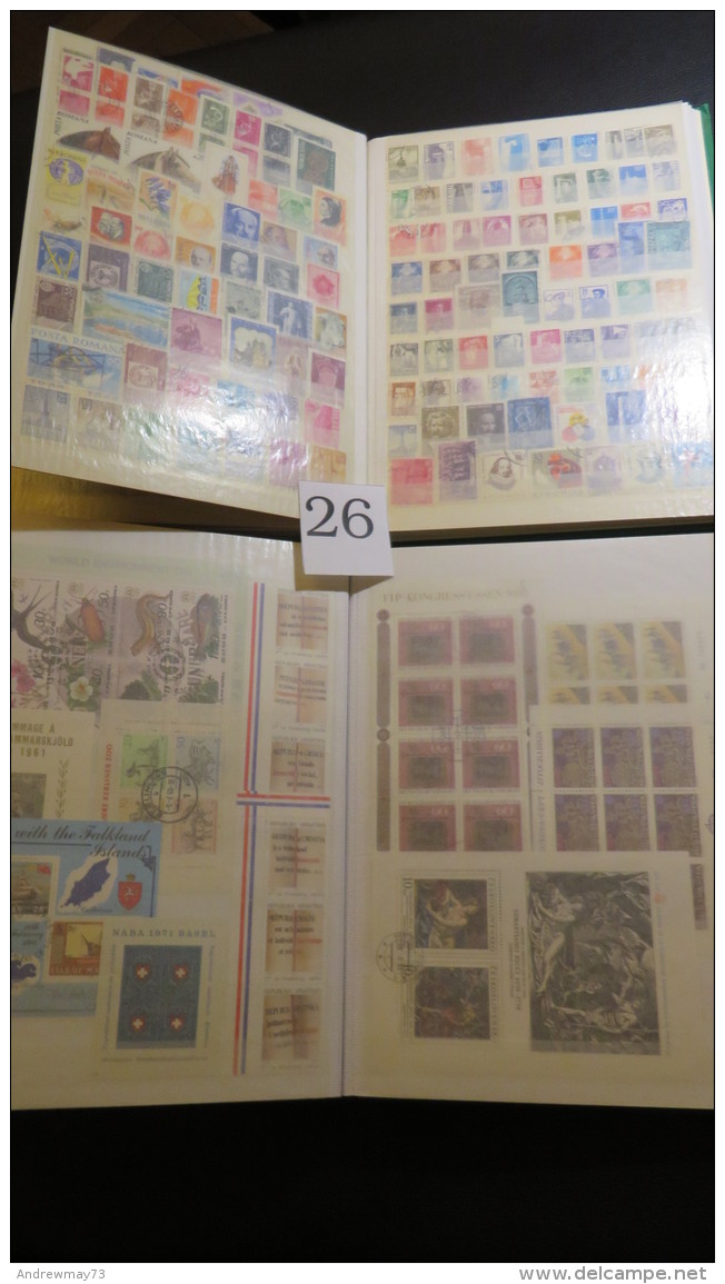 WORLD LARGE COLLECTION WITH OVER 11600 STAMPS