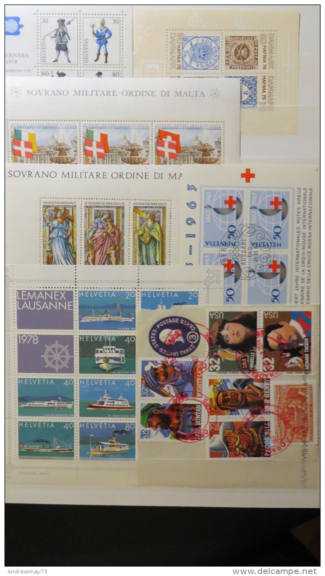 WORLD LARGE COLLECTION WITH OVER 11600 STAMPS