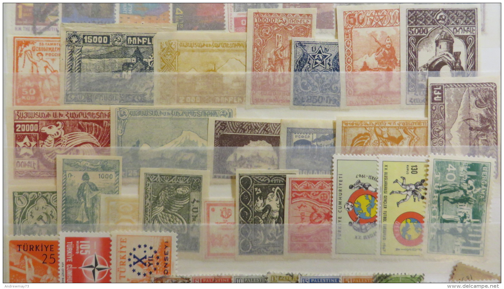 WORLD LARGE COLLECTION WITH OVER 11600 STAMPS