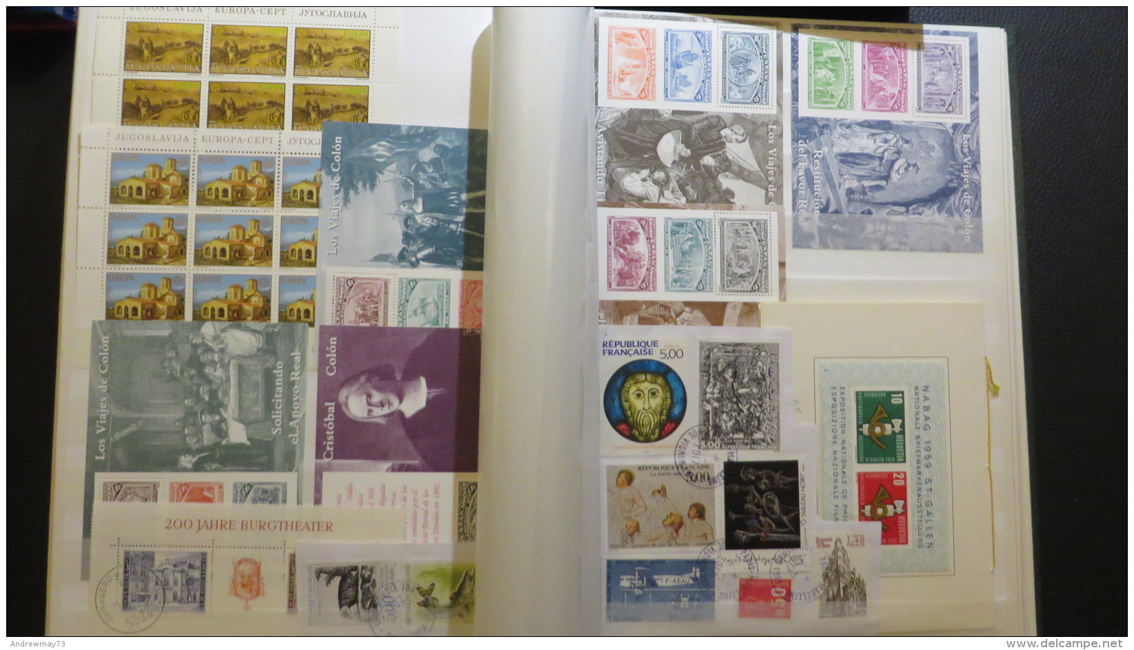 WORLD LARGE COLLECTION WITH OVER 11600 STAMPS