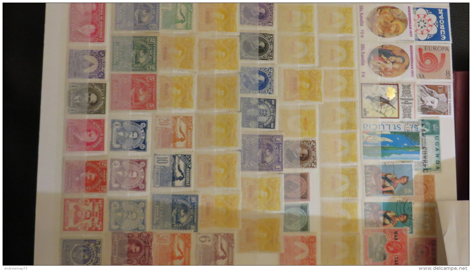 WORLD LARGE COLLECTION WITH OVER 11600 STAMPS