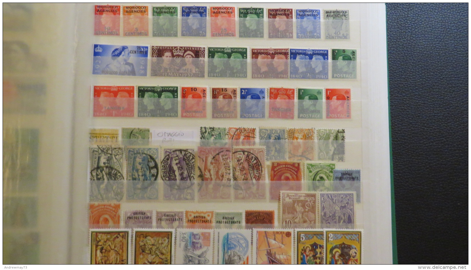 WORLD LARGE COLLECTION WITH OVER 11600 STAMPS
