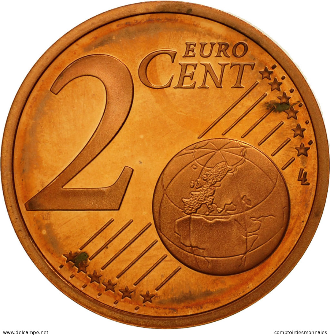 Monnaie, France, 2 Euro Cent, 1999, FDC, Copper Plated Steel, KM:1283 - France