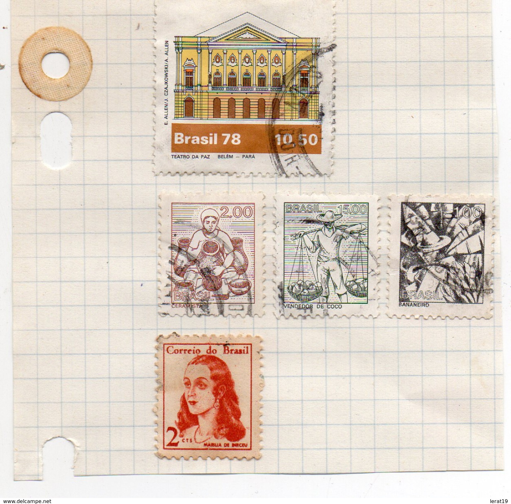 BRESIL......LOT DE 90 TIMBRES.. .VOIR LES SCANS - Colecciones & Series