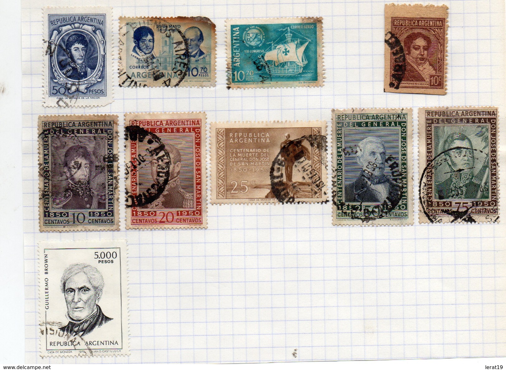 ARGENTINE......LOT DE 114 TIMBRES.. .VOIR LES SCANS