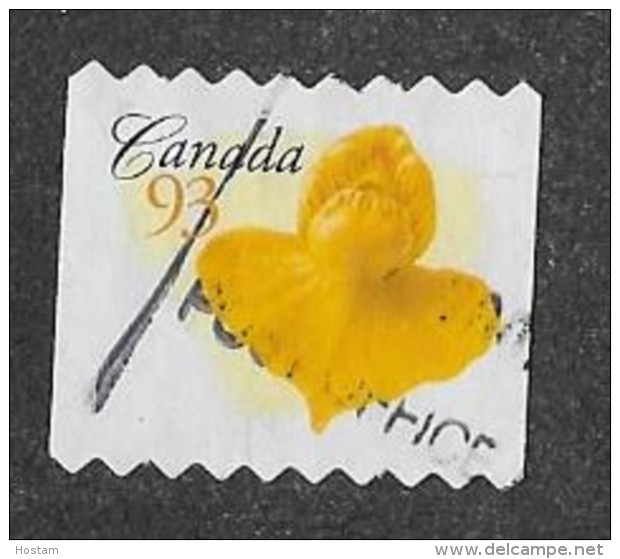 CANADA 2006  USED # 2198  Coil   FLAT-LEAVED SCULLCAP - Markenrollen