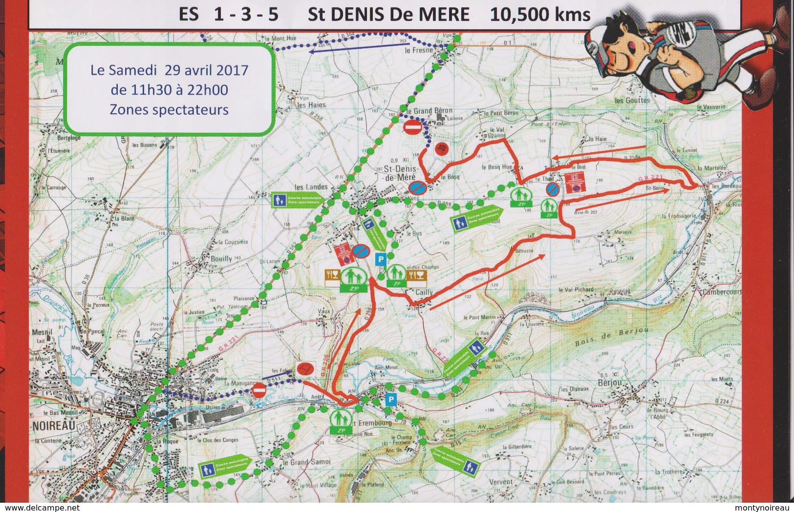 Programme 33 Em  Rallye Nat. Automobile  Condé  Sur Noireau, Athis,vassy,st Denis De Méré Et Crioult  2017 - Autres & Non Classés