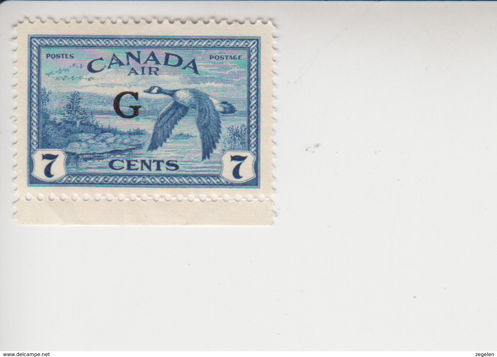 Canada(Kanada) Cat. Dienst 37 Zonder Gom - Overprinted