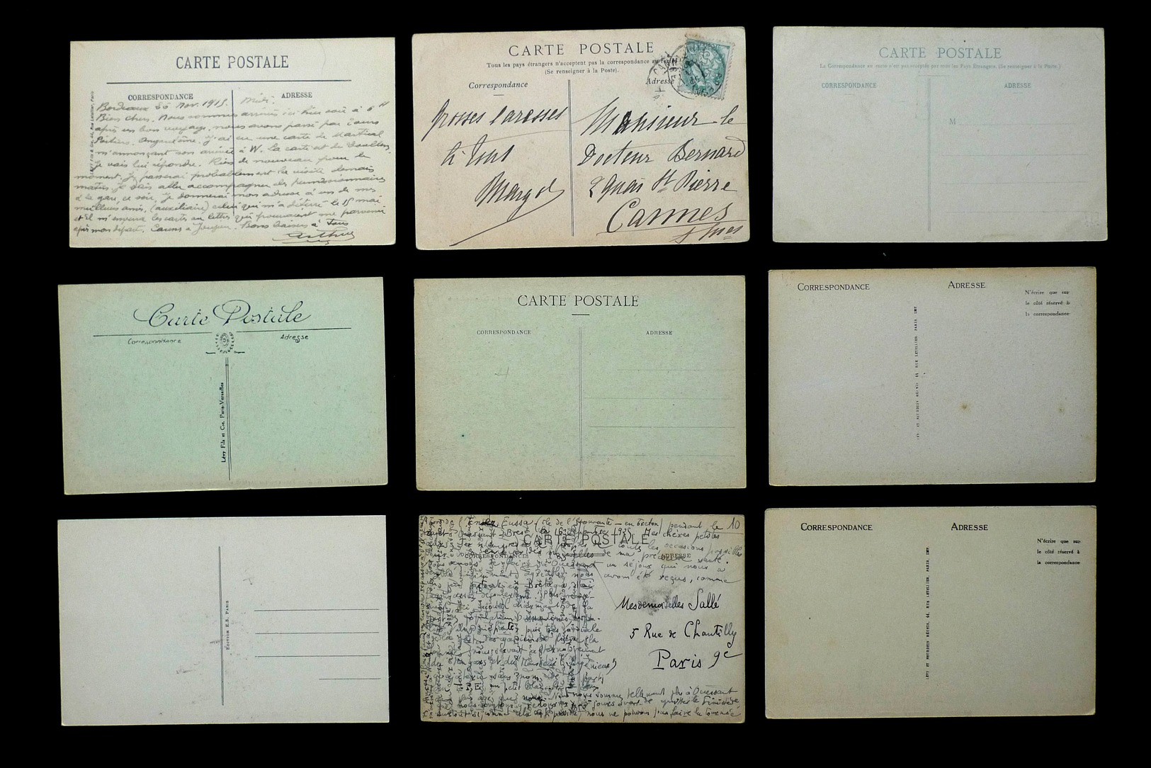 LOT 84 CPA / PHARES / ILES / COTE ATLANTIQUE / BRETAGNE / NAVIGATION