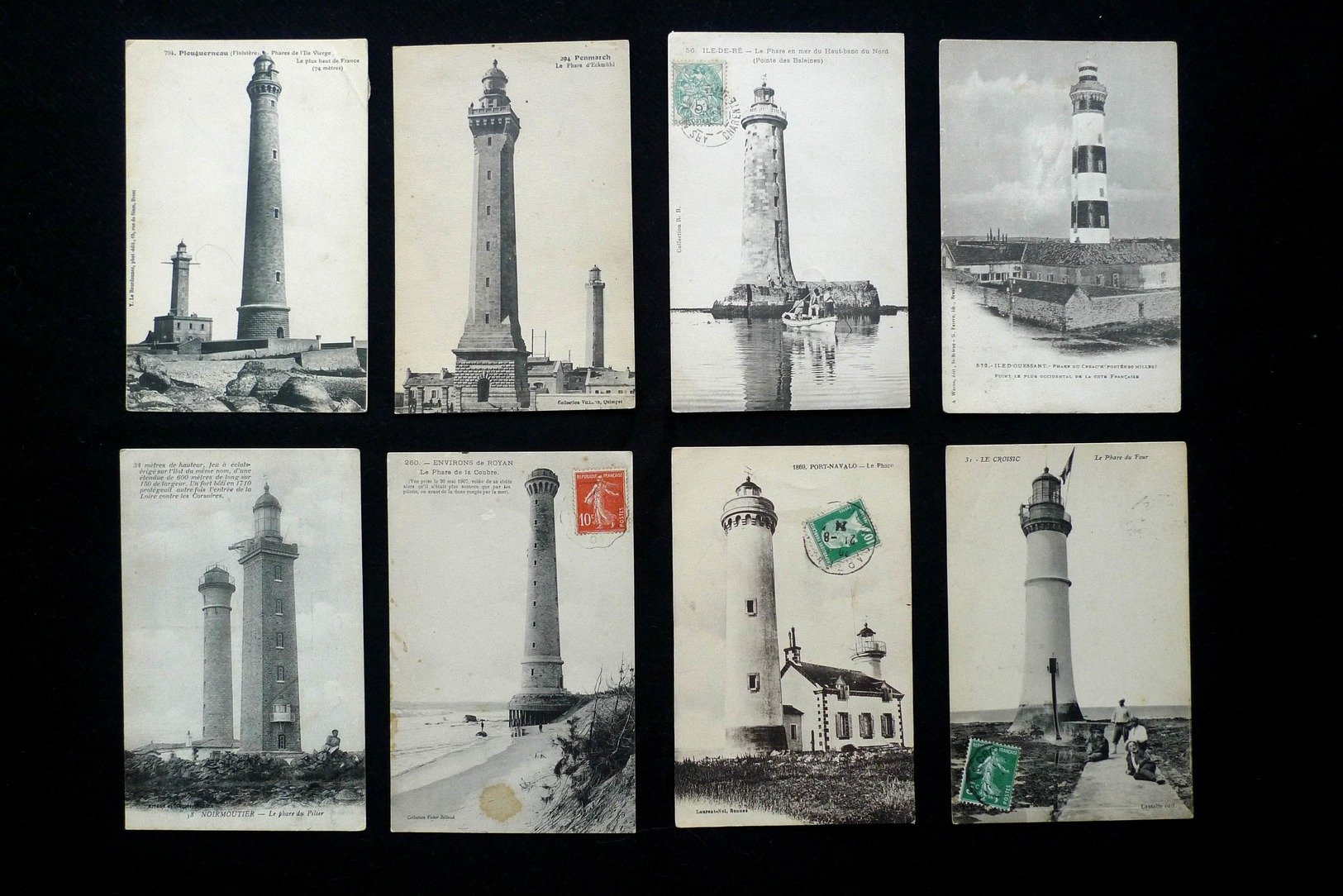 LOT 84 CPA / PHARES / ILES / COTE ATLANTIQUE / BRETAGNE / NAVIGATION