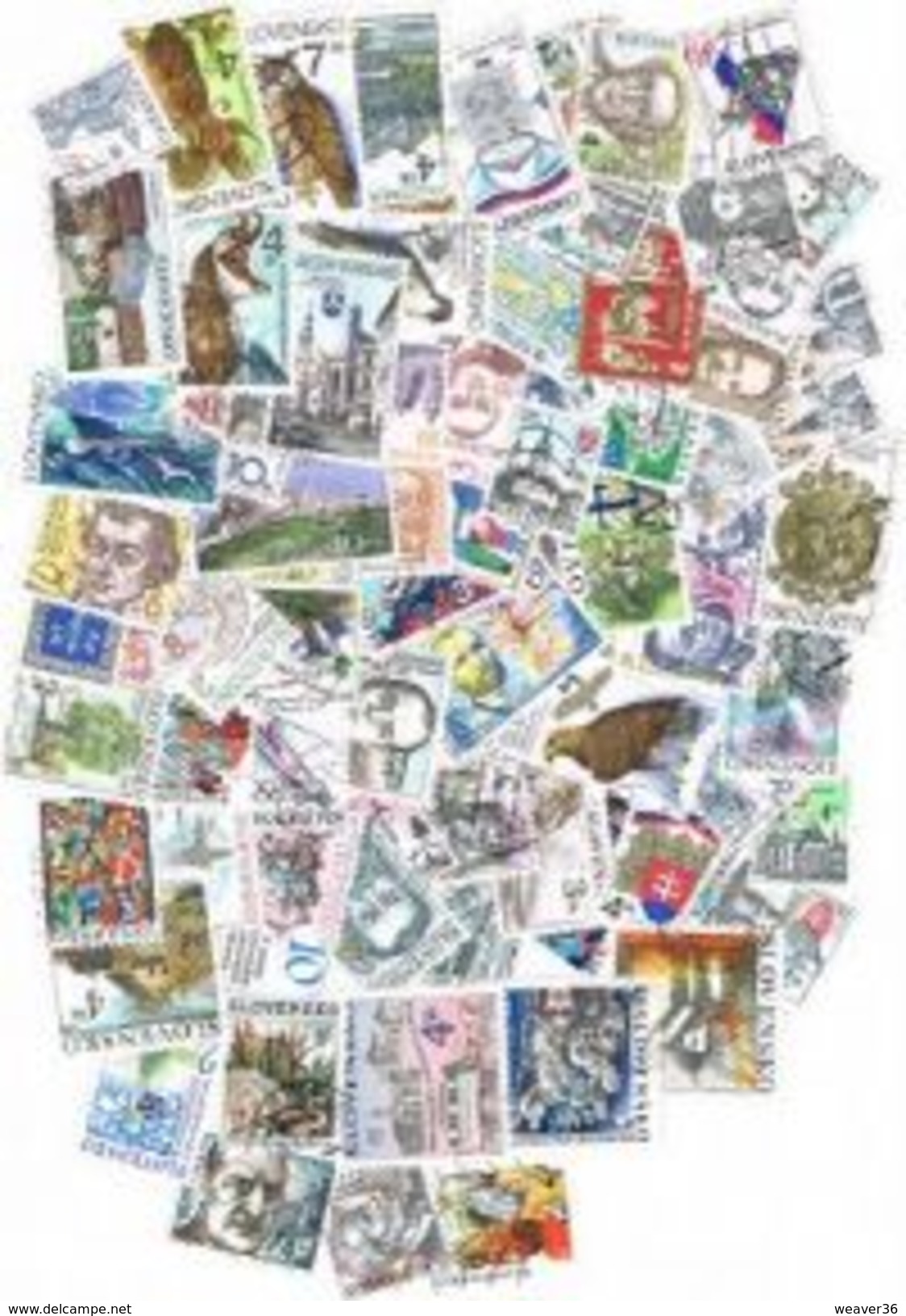 75 Different Slovakia (from 1993) Packet [P3795/14D] - Collections, Lots & Séries