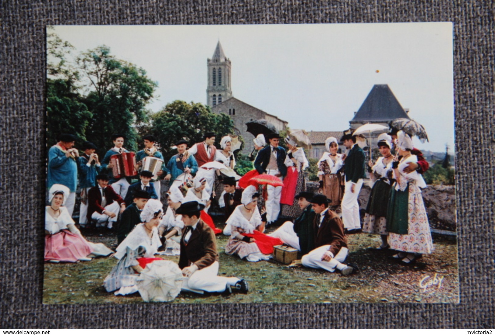 GUYENNE Et GASCOGNE - Groupe FOLKLORIQUE " Lous Réoulès". La Réole - Personnages