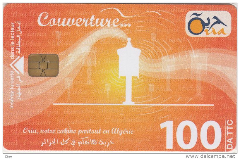 Algérie Télécarte Oria Série Liberté - Couverture - Proximité Et Communication Neuve Sous Blister - Algerien