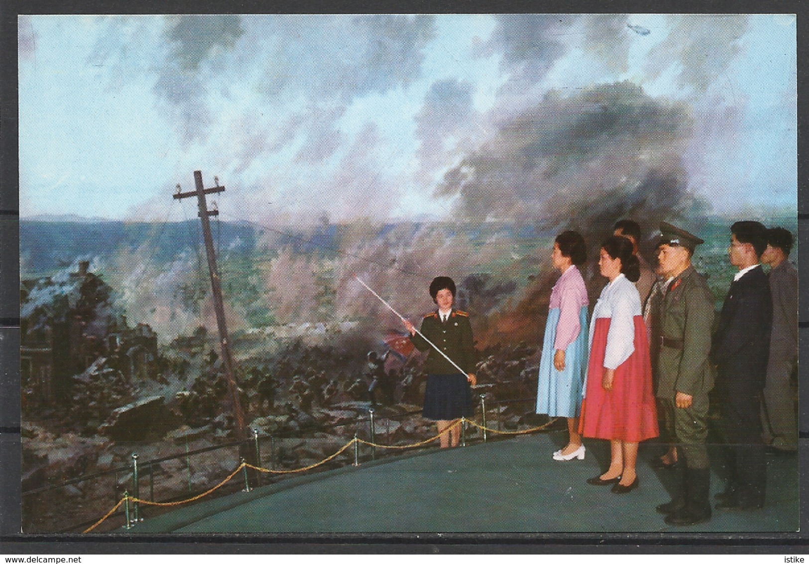 Korea, North,Pyongyang,... War Museum, Battle Of Daejeon, Painting. - Korea, North