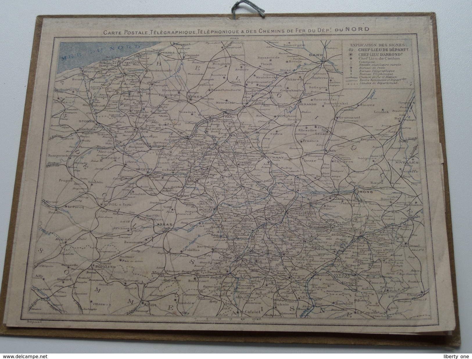 1928 Transport Des Grumes En Fôret / Carte Des Chemins De Fer NORD ( Oberthur Rennes : Zie/voir Photo Pour/voor Detail ! - Grand Format : 1921-40