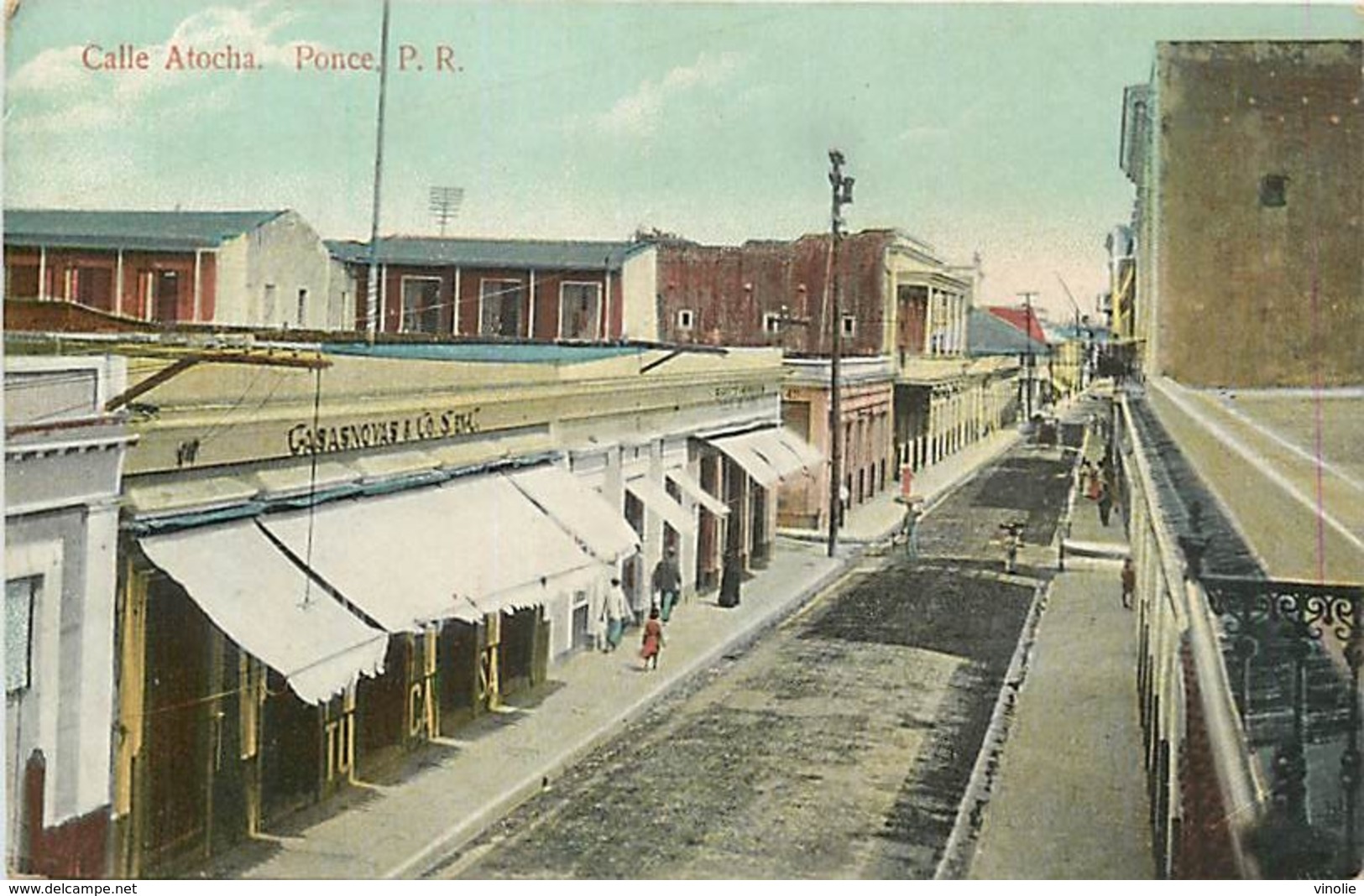 A-17.5617 :   CALLE ATOCHA. PONCE. PORTO-RICO. - Puerto Rico