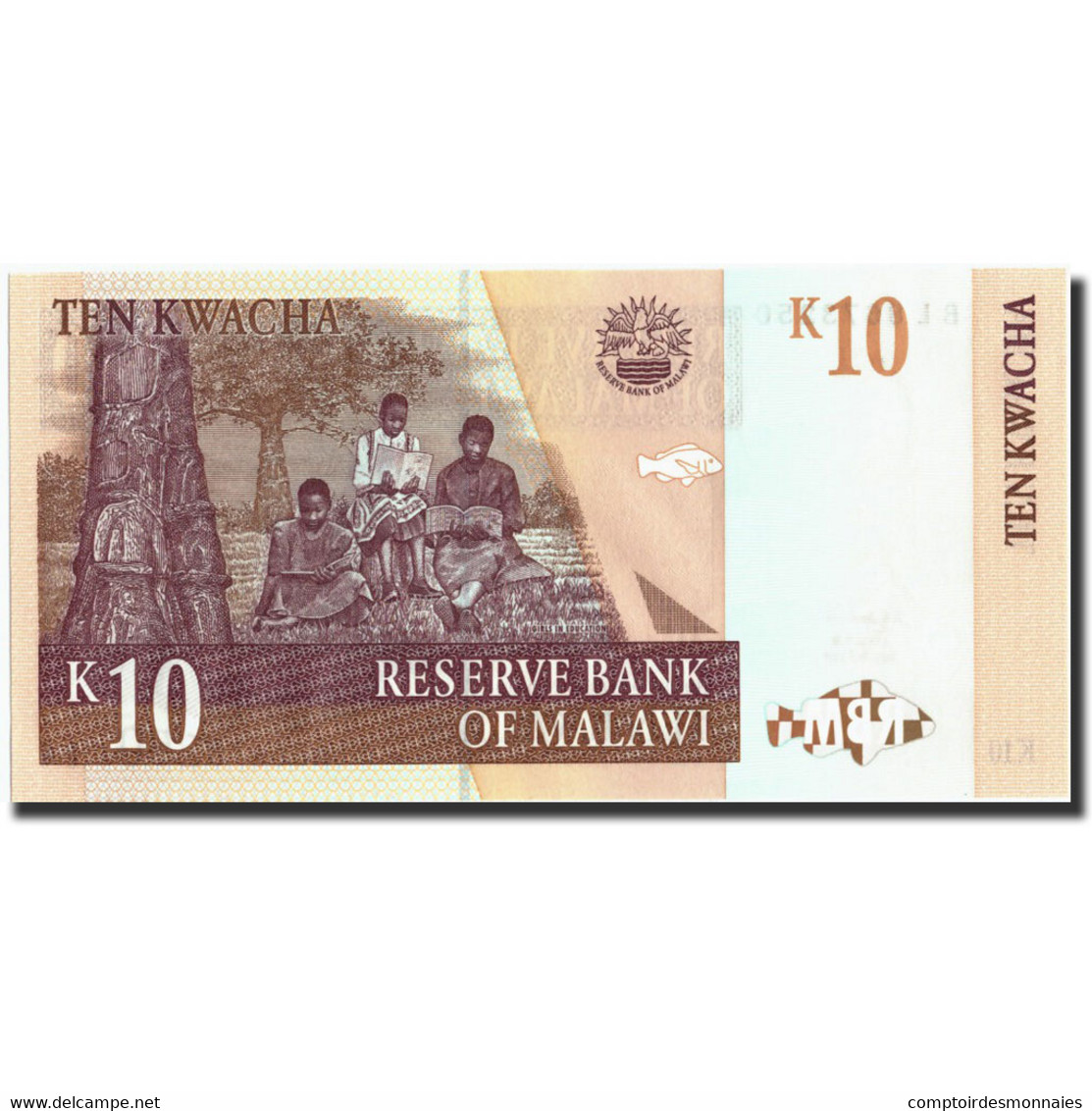 Billet, Malawi, 10 Kwacha, 1997, 1997-07-01, KM:51a, NEUF - Malawi