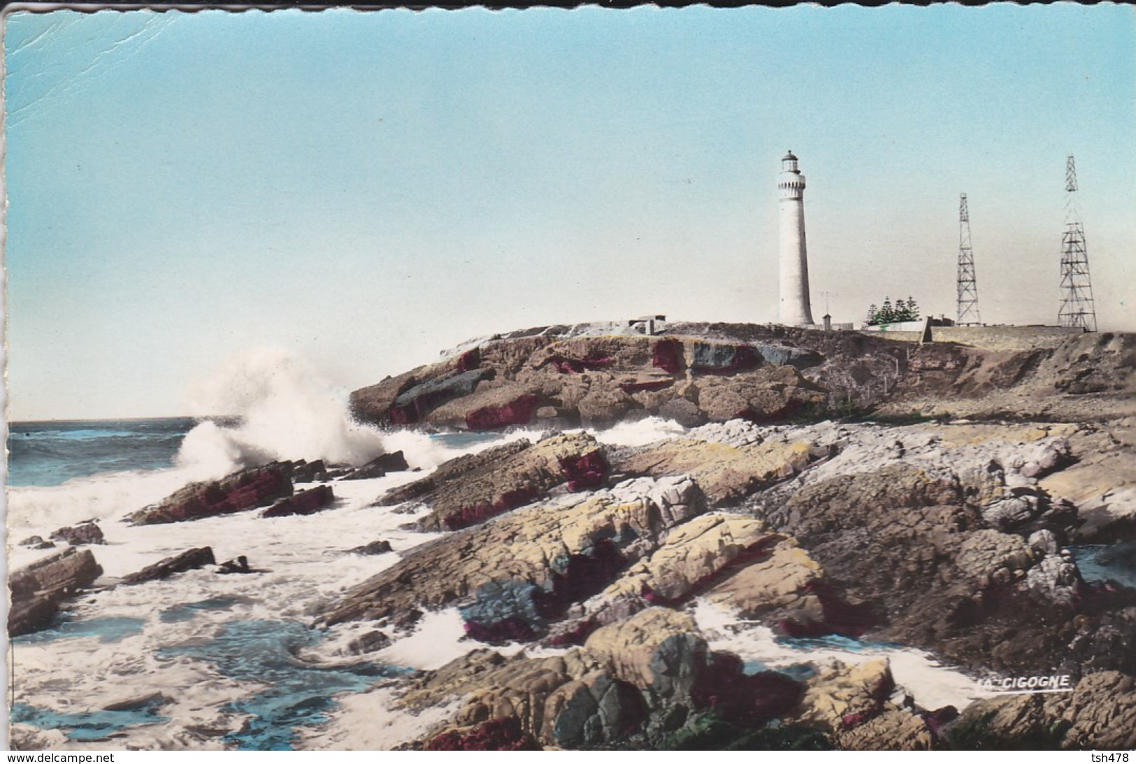 MAROC---CASABLANCA--phare D'EL HANK----voir 2 Scans - Casablanca