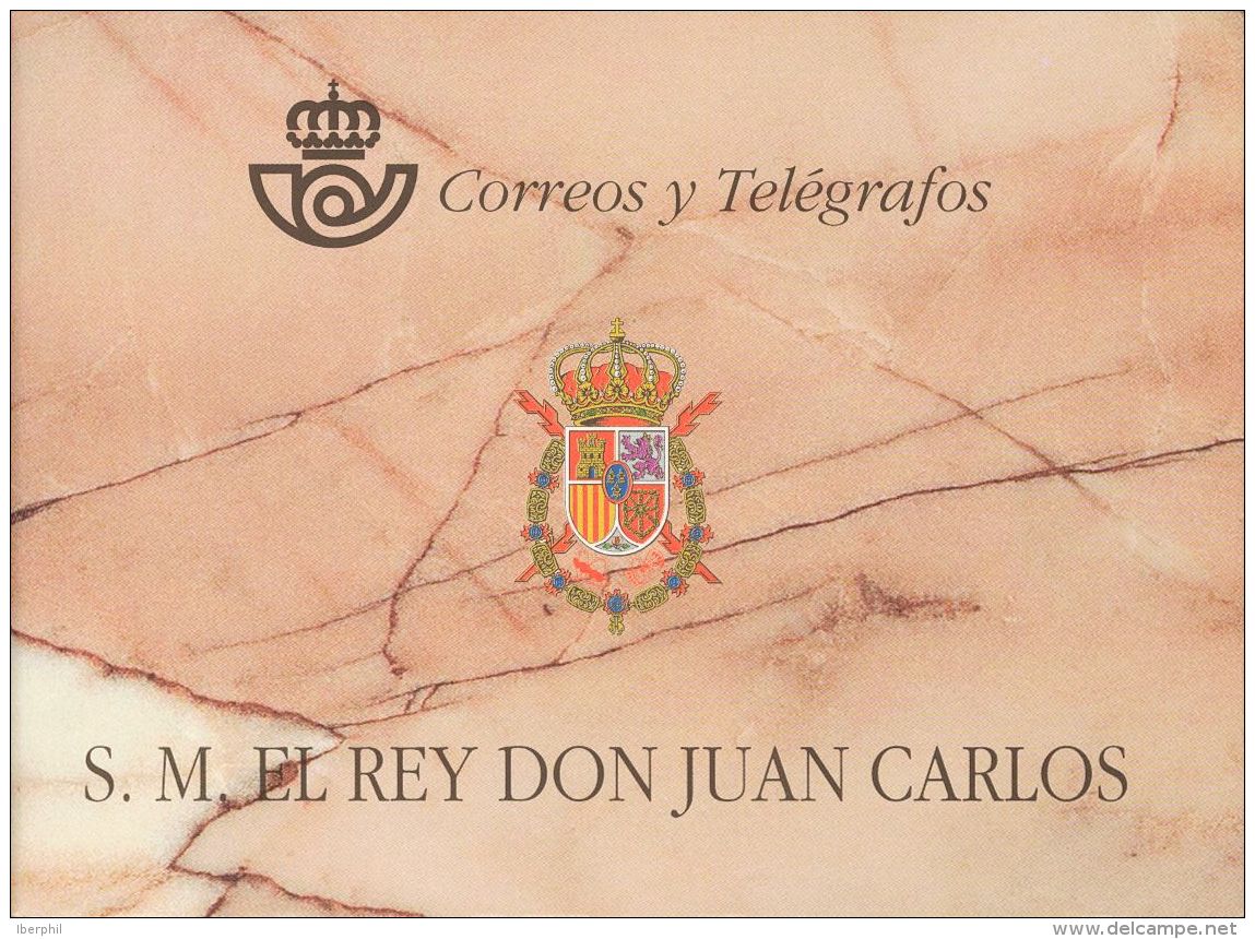 2&ordm; CENTENARIO. Pruebas De Lujo. ** MNH 3544C Carnet Del Rey JUAN CARLOS I. MAGNIFICO. (Edifil 2017: 180&euro;) - Andere & Zonder Classificatie