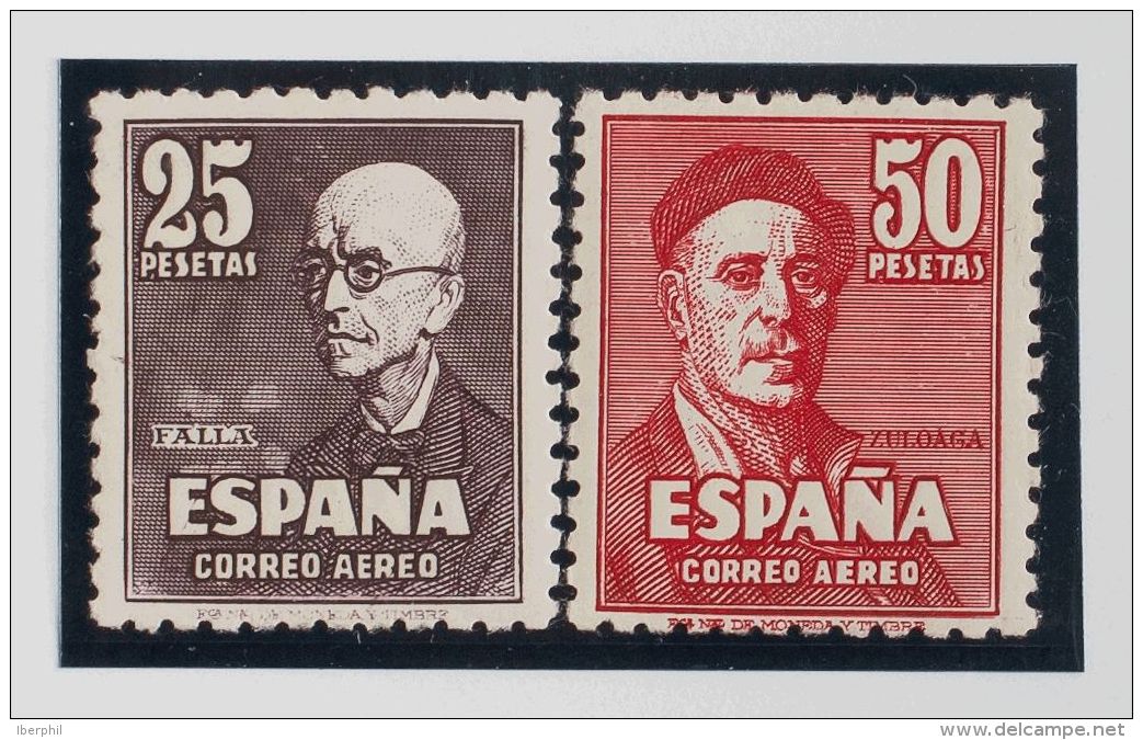 ESTADO ESPA&Ntilde;OL. Emisiones Diversas Del Estado Espa&ntilde;ol. ** MNH 1015/16 Serie Completa. MAGNIFICA. (Edifil 2 - Altri & Non Classificati